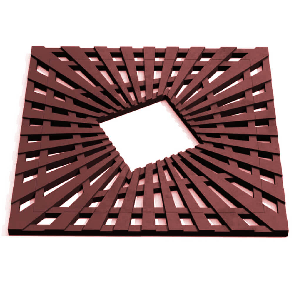 Приствольная решетка для дерева ZKING ATMOSPHERE 1.2х1.2м Коричневая Йошкар-Ола фото