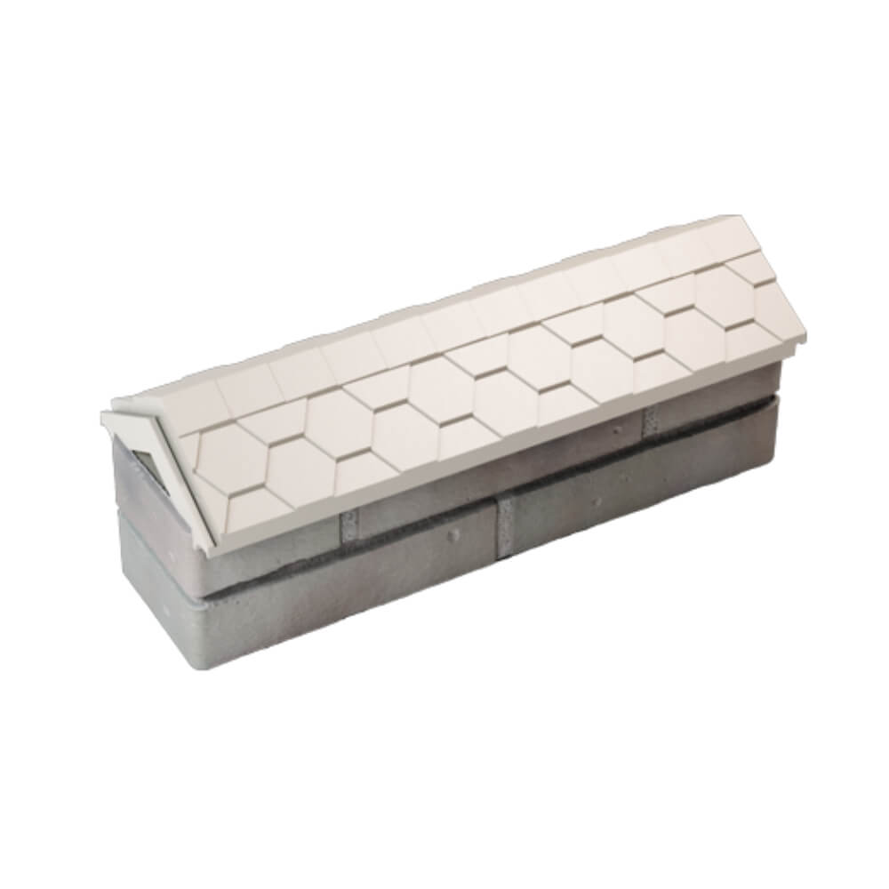 Парапет Zking Эверест Бежевый с посадкой на 0.5 кирпича (130мм) в Йошкар-Оле фото