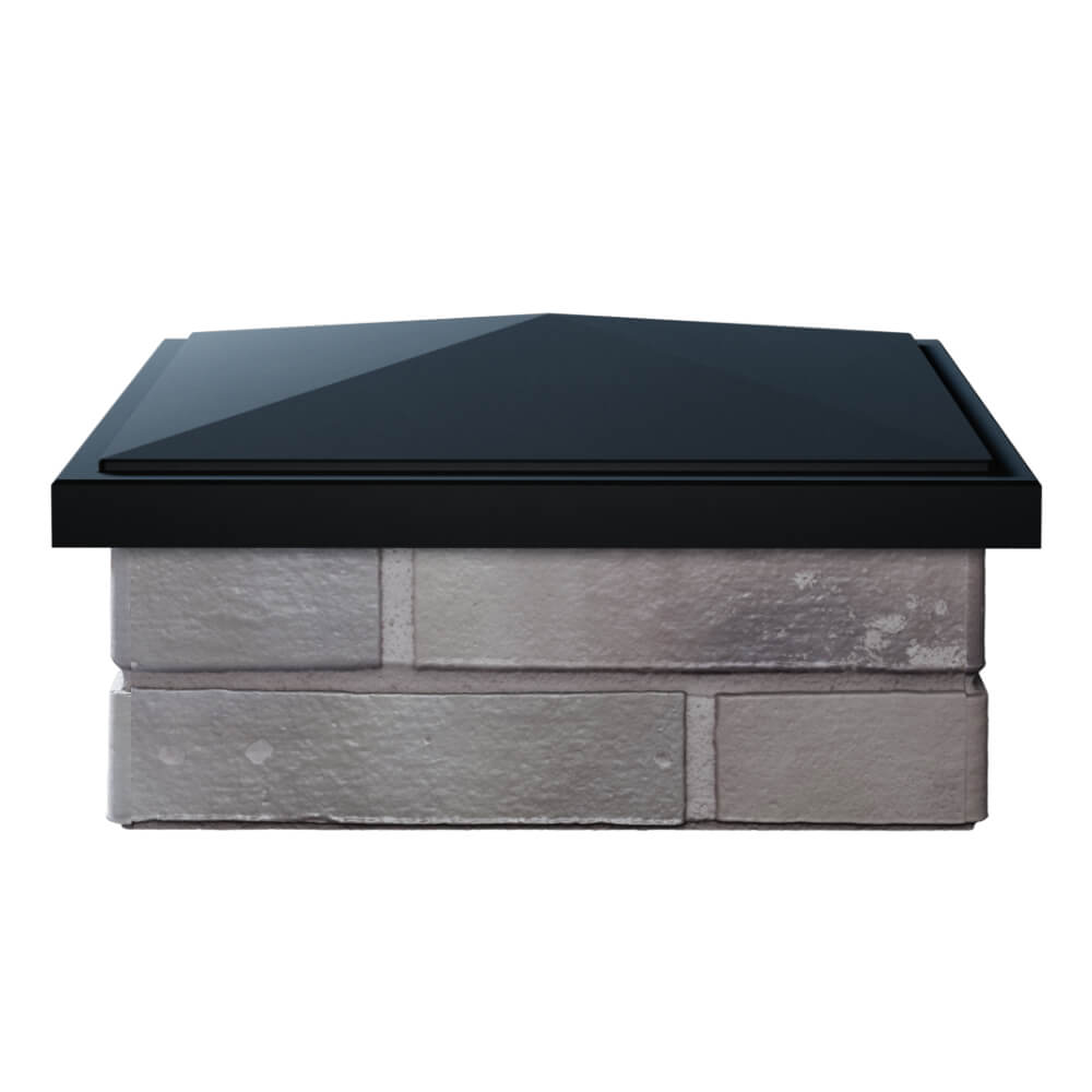 Колпак Zking БонаМоно Черный на столб 1.5х1.5 кирпича (385х385, 400х400мм) Йошкар-Ола фото