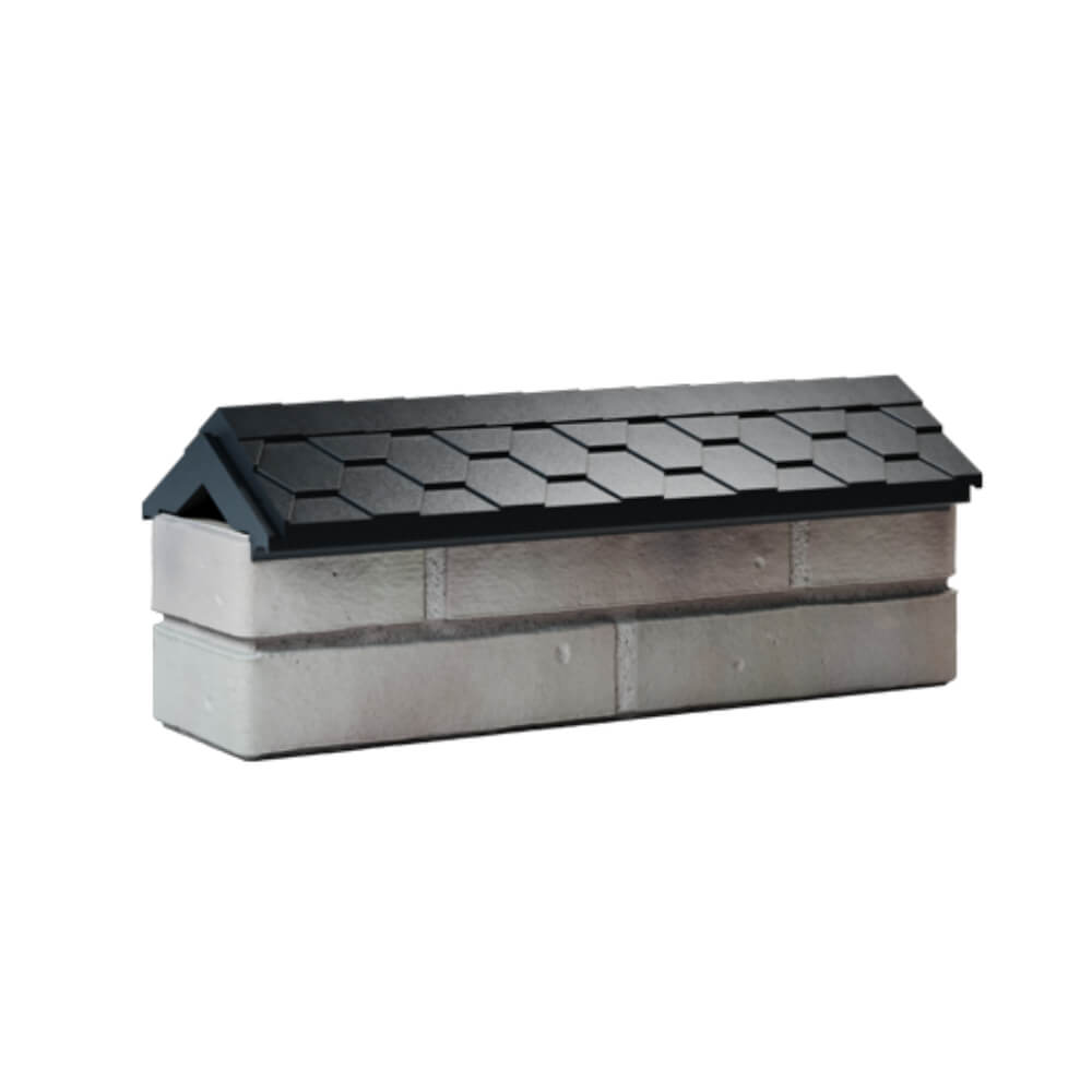 Парапет Zking Эверест Черный с посадкой на 0.5 кирпича (130мм) Йошкар-Ола фото