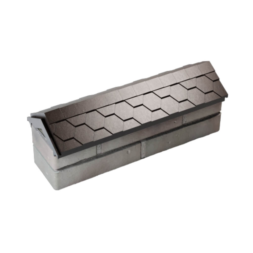 Парапет Zking Эверест Коричневый с посадкой на 0.5 кирпича (130мм) в Йошкар-Оле фото