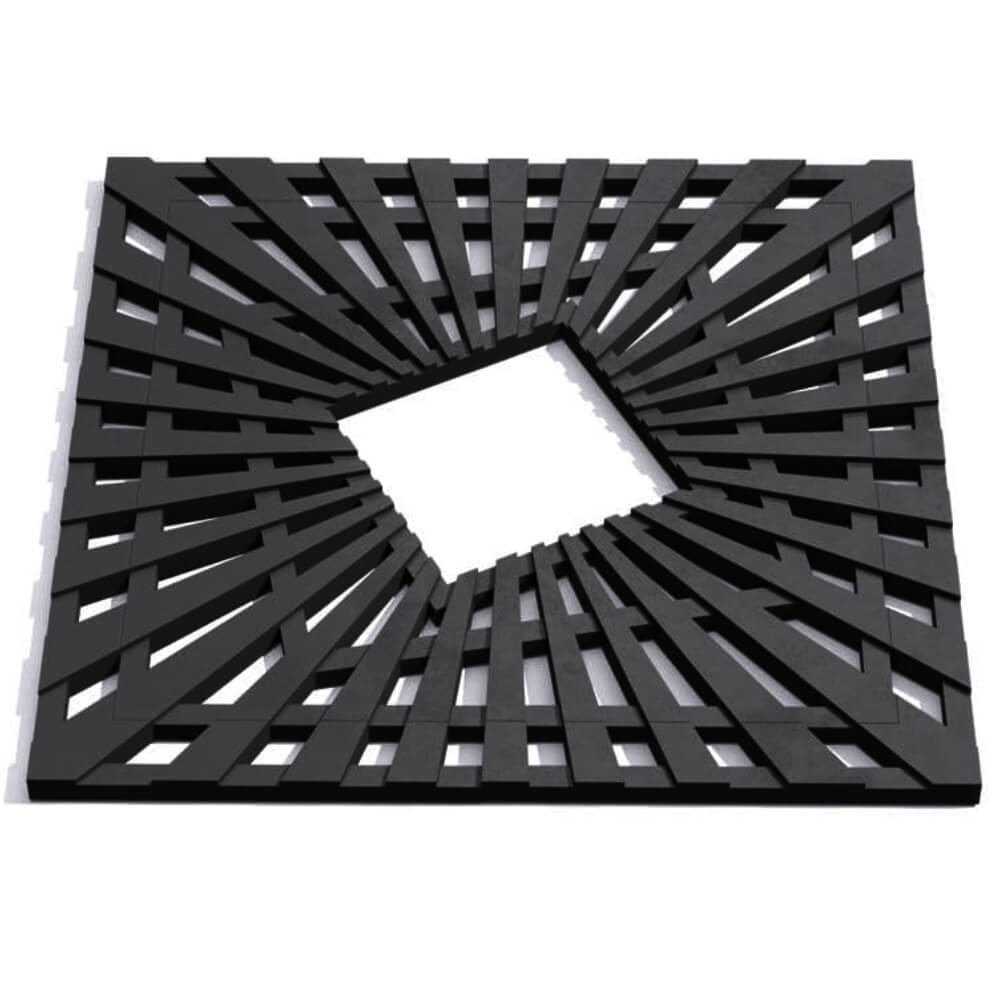 Приствольная решетка для дерева ZKING ATMOSPHERE 1.2х1.2м Черная Йошкар-Ола фото