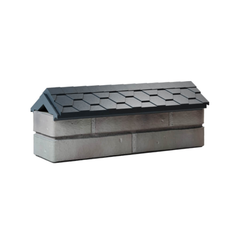 Парапет Zking Эверест Серый с посадкой на 0.5 кирпича (130мм) Йошкар-Ола фото