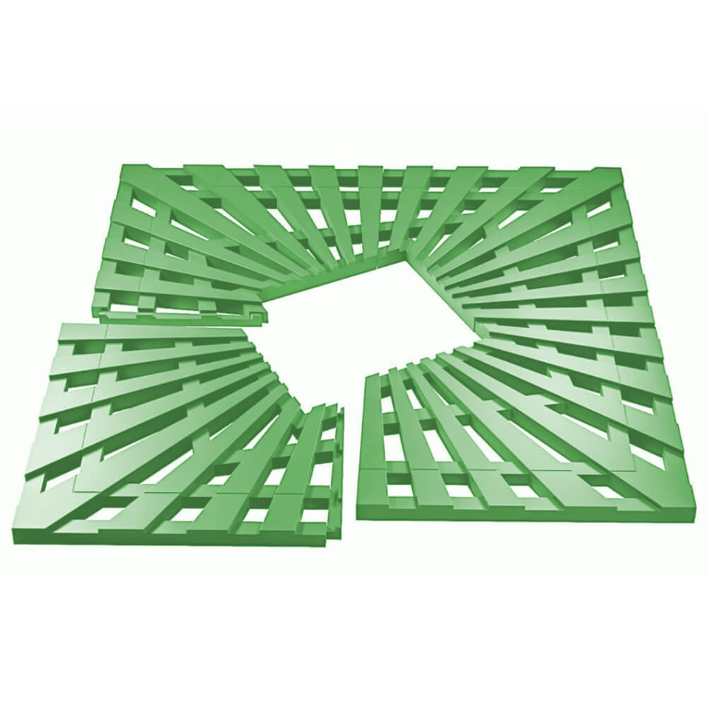 Приствольная решетка для дерева ZKING ATMOSPHERE 1.2х1.2м Зеленая в Йошкар-Оле фото