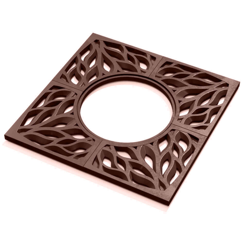 Приствольная решетка для дерева ZKING CRUST 1.2х1.2м Коричневая в Йошкар-Оле фото