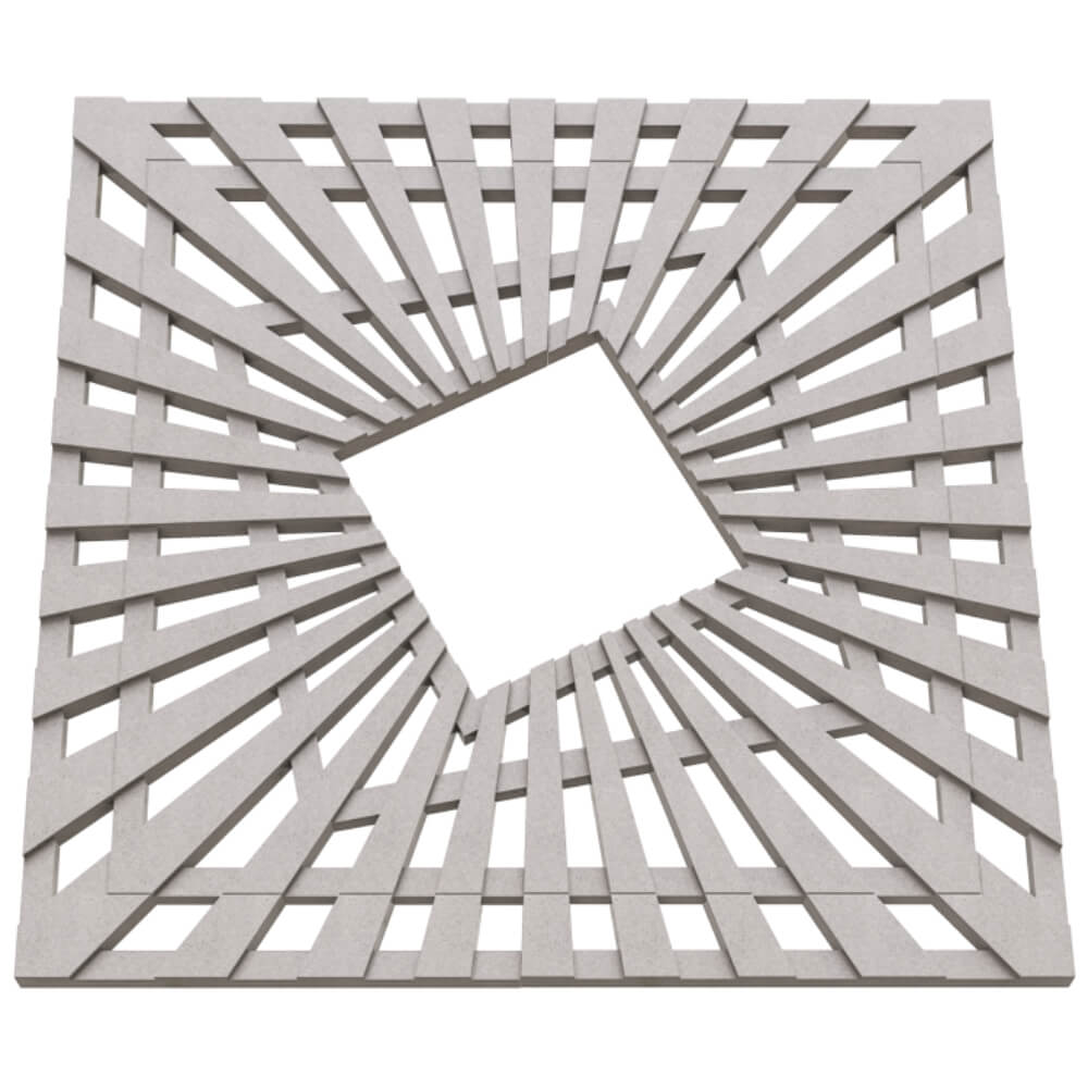 Приствольная решетка для дерева ZKING ATMOSPHERE 1.2х1.2м Бежевая в Йошкар-Оле фото