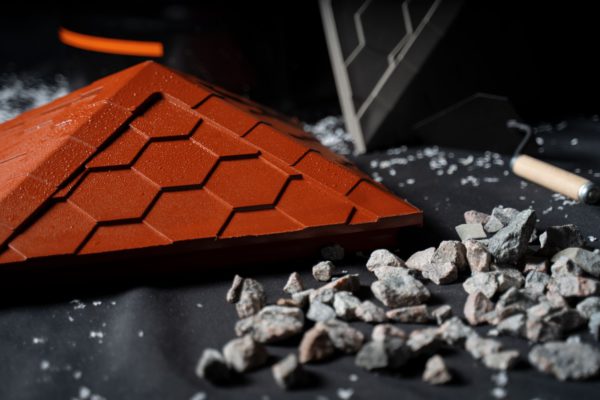 Колпак Zking Эверест Красный на столб 1.5х1.5 кирпича (390х390мм) в Йошкар-Оле фото