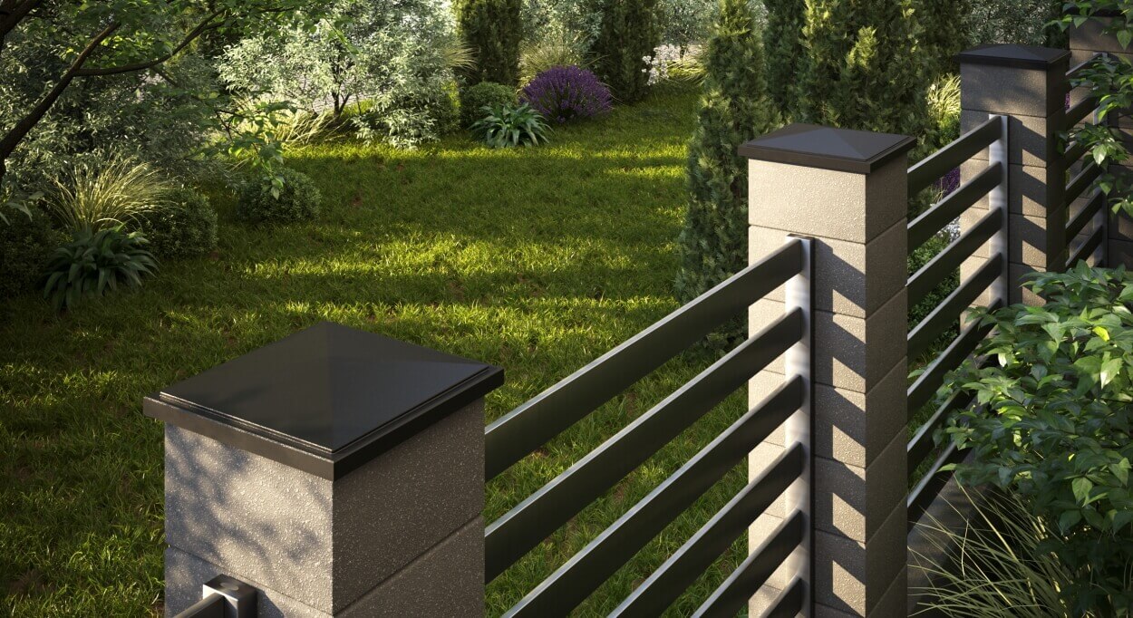 Колпак Zking БонаМоно Коричневый на столб 1.5х1.5 кирпича (385х385, 400х400мм) в Йошкар-Оле фото