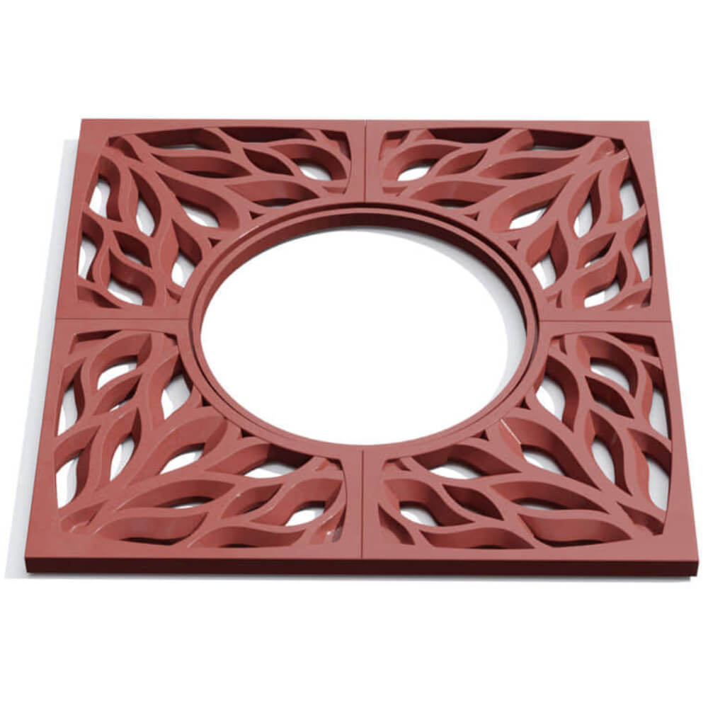 Приствольная решетка для дерева ZKING CRUST 1.2х1.2м Красная Йошкар-Ола фото