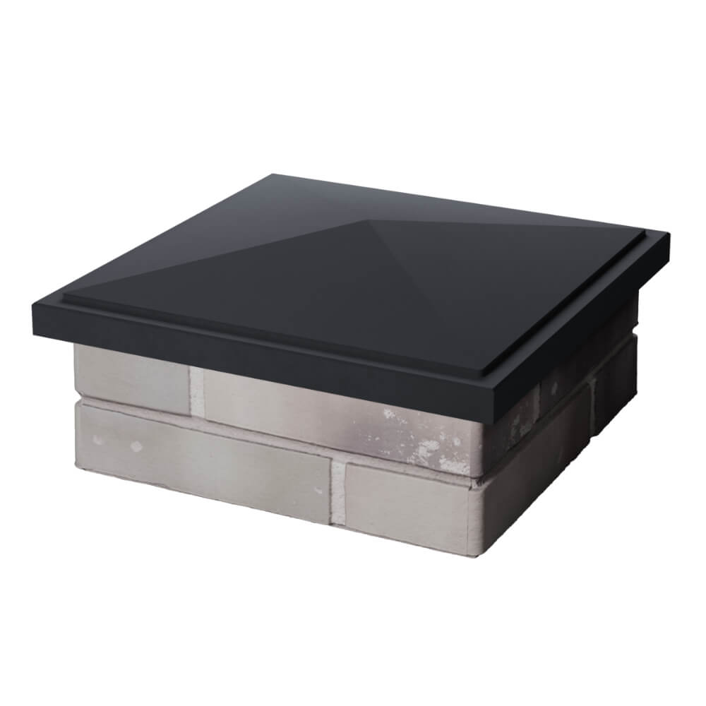 Колпак Zking БонаМоно Серый на столб 1.5х1.5 кирпича (385х385, 400х400мм) в Йошкар-Оле фото