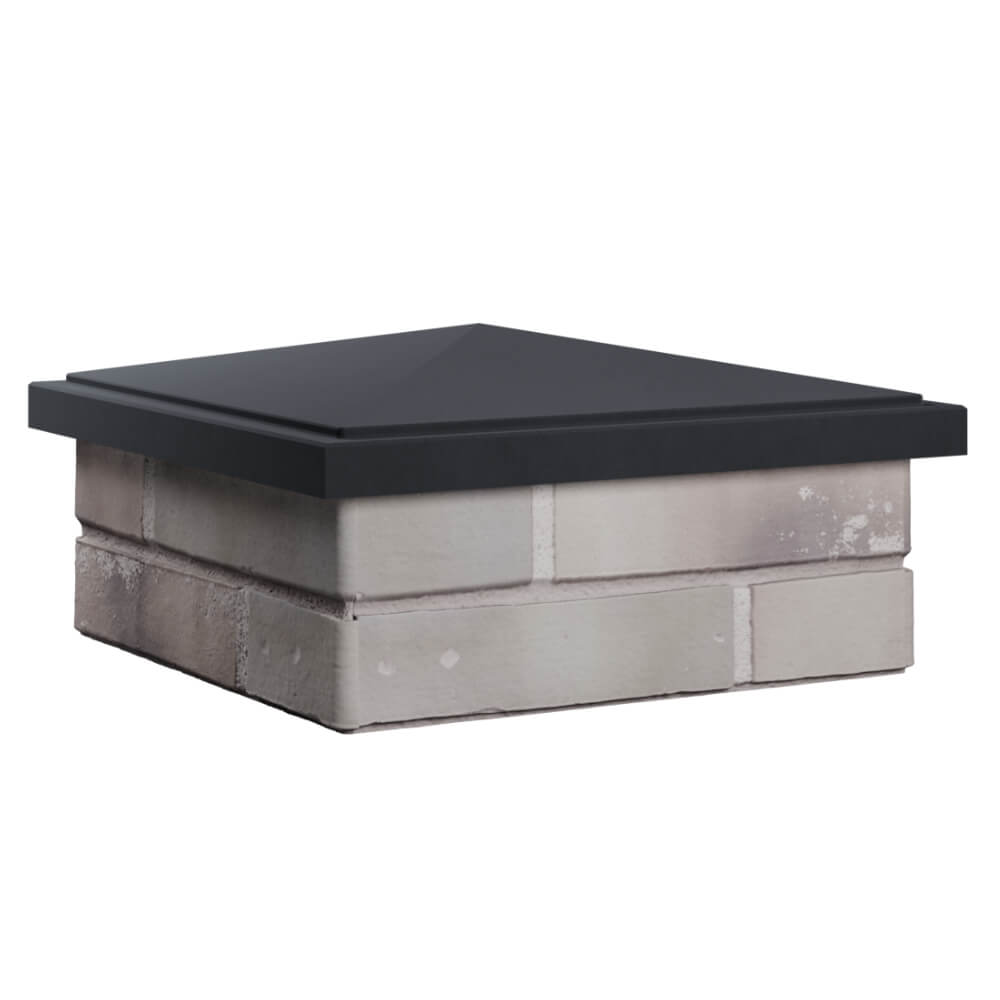 Колпак Zking БонаМоно Серый на столб 1.5х1.5 кирпича (385х385, 400х400мм) в Йошкар-Оле фото